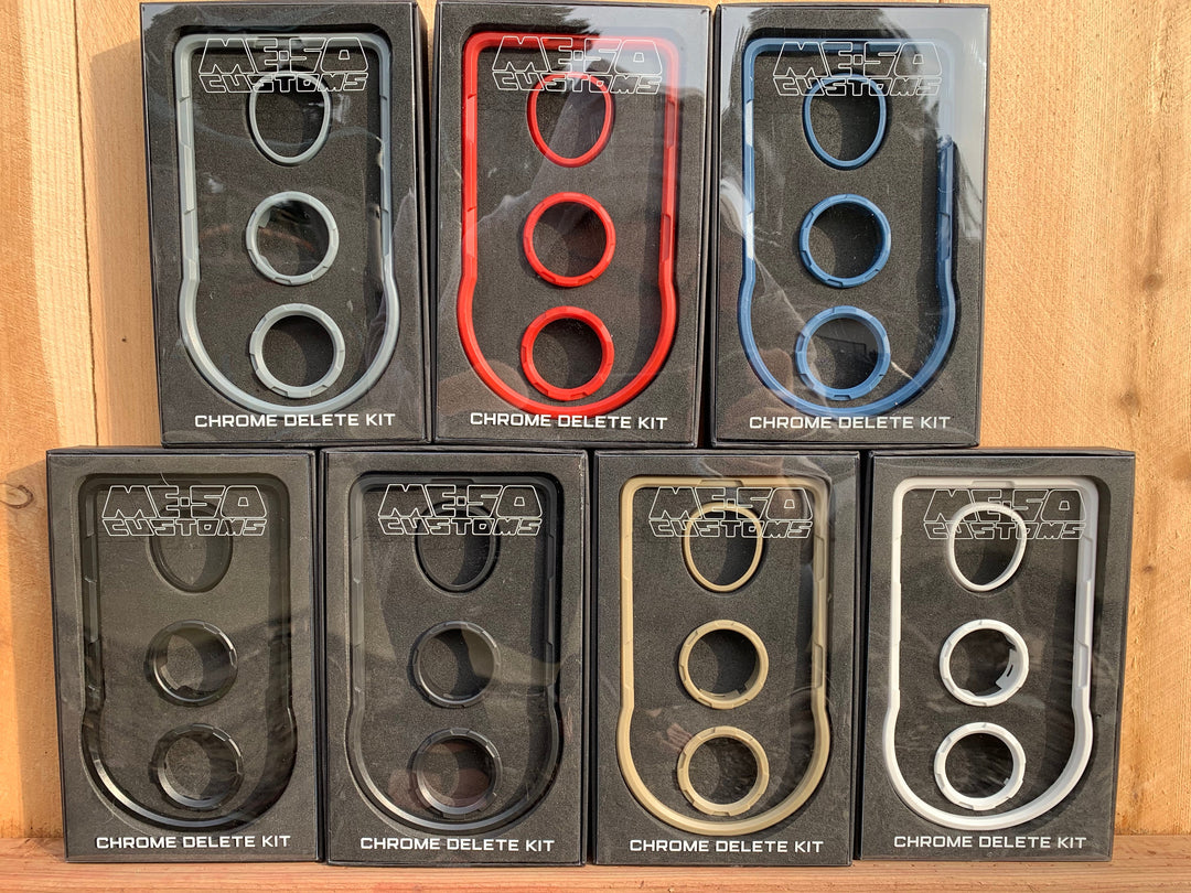 Tacoma Interior Chrome Delete Kit (2016-2023)