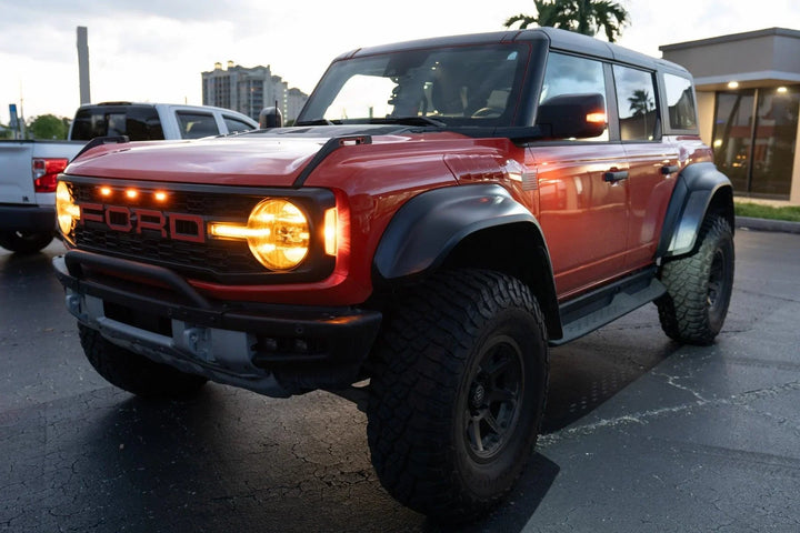 Matte Window Frame Black Out Kit - 2021+ Bronco