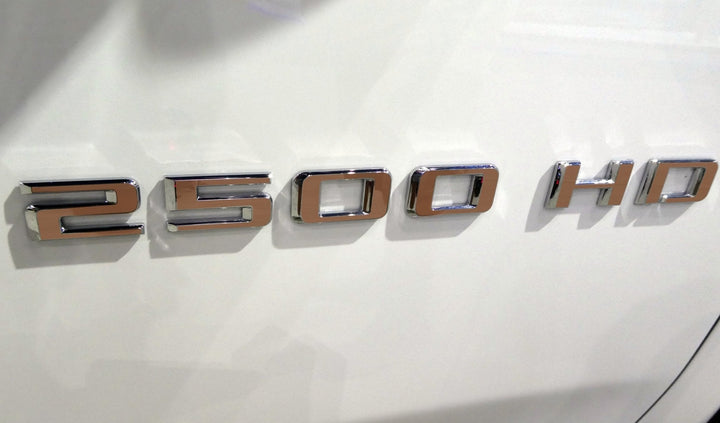 Premium Cast Vinyl Decals for 2020-2026 2500/3500HD Door Emblems