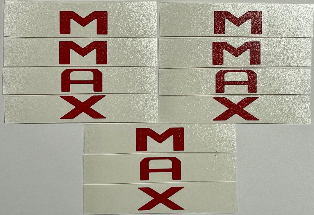 Premium Cast Vinyl Decal Letters for 2024-2026 Tacoma MAX Hood and Tailgate Emblems