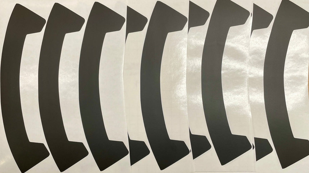 Premium Cast Vinyl Decal Overlays for 2024+ Tacoma TRD Sport Wheels x4
