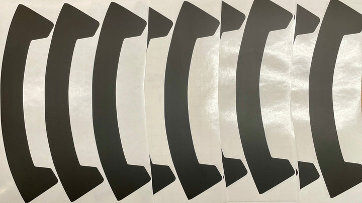 Premium Cast Vinyl Decal Overlays for 2024+ Tacoma TRD Sport Wheels x4