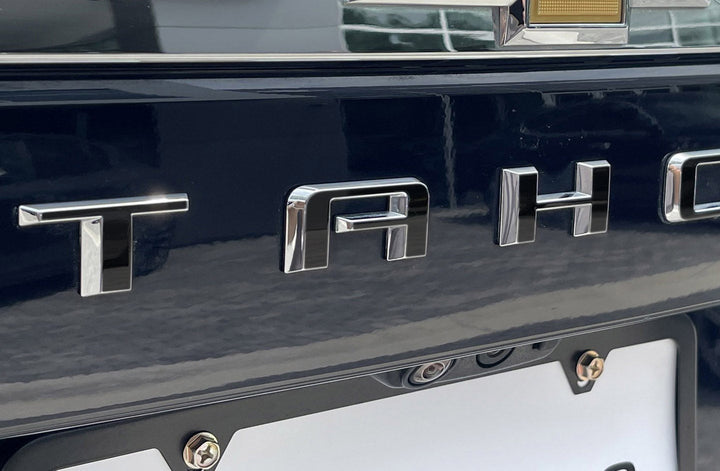 Premium Cast Vinyl Decal Letters for 2007-2026 Tahoe Door and Liftgate Emblems