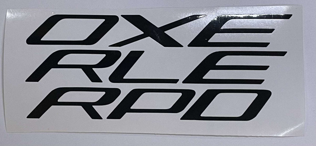 Premium Cast Vinyl Decal Letter Inserts for 2016-2024 Explorer Liftgate