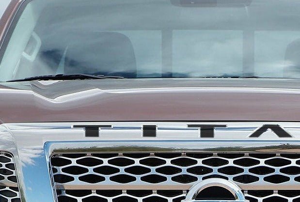 Premium Cast Vinyl Decal Letter Inserts for 2016-2023 Titan Grille