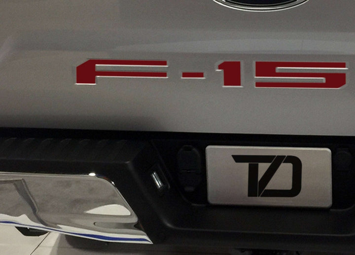 Premium Cast Vinyl Decal Letter Inserts for 2018-2020 F-150 Tailgate