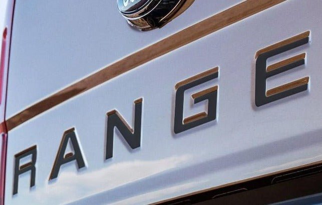 Premium Cast Vinyl Decal Letter Inserts for 2019-2024 Ranger Tailgate