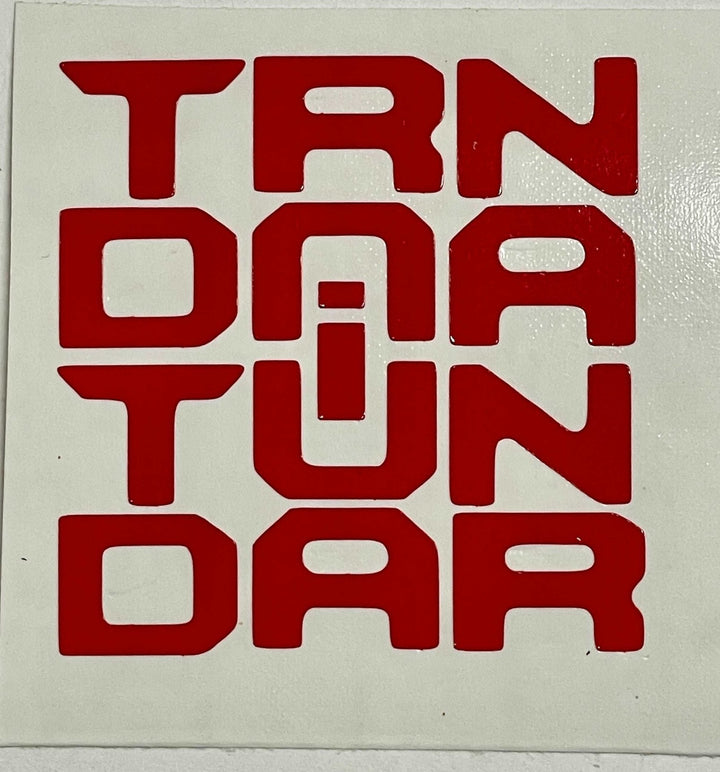 Premium Cast Vinyl Decal Letter Inserts for 2022-2026 Tundra Center Brake Light