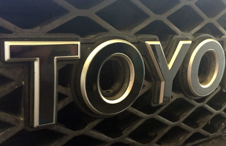 Premium Cast Vinyl Decal Letters for FJ Cruiser Grille