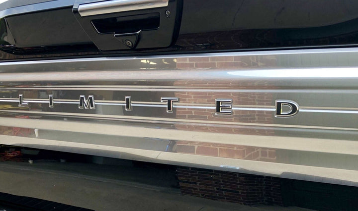 Premium Cast Vinyl Decal Letter Inlays for 2016-2026 F-150 LIMITED Hood and Tailgate