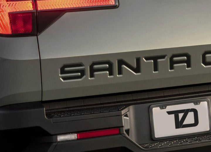Premium Cast Vinyl Decal Letter Inserts for 2022-2024 Santa Cruz Tailgate