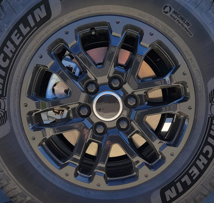 Premium Cast Vinyl Decal Overlays for 2022-2026 Tundra TRD Off Road 18" Wheels