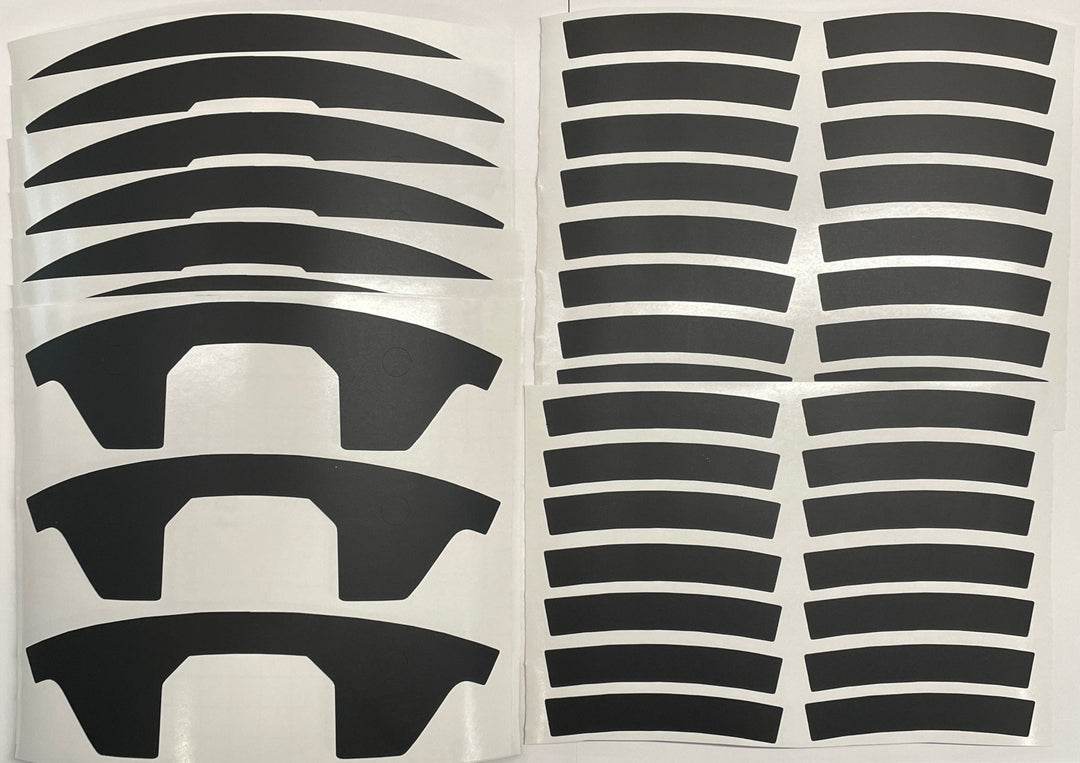 Premium Cast Vinyl Decal Overlays for 2022-2026 Tundra TRD Off Road 18" Wheels