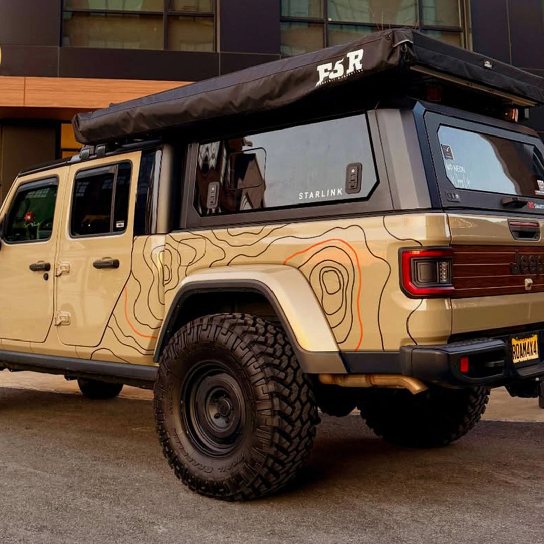 Vinyl Wrap Kit - Topo Car Accent/Booster