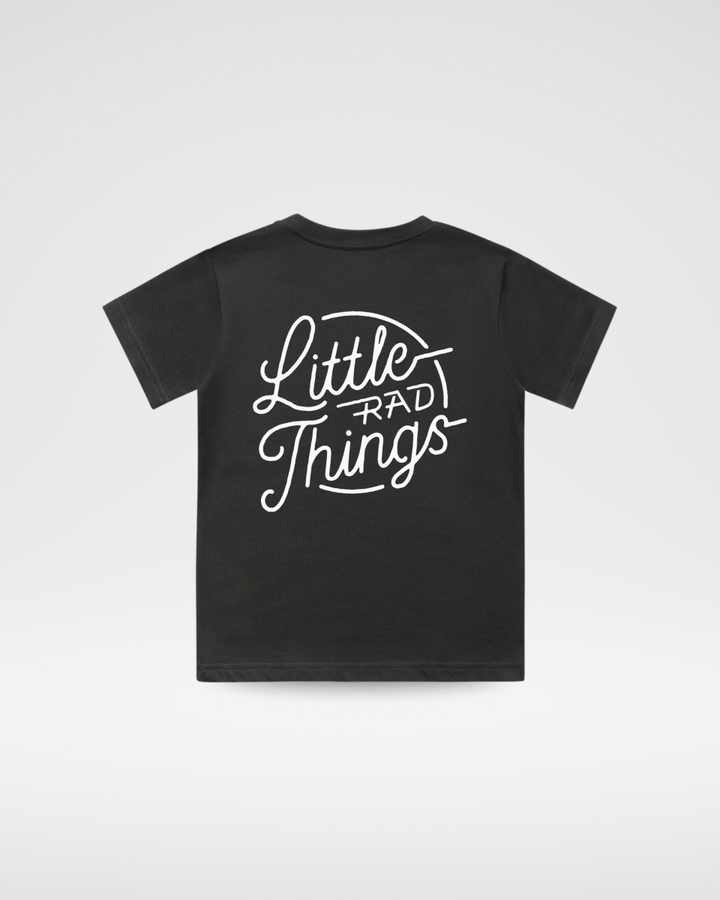 RAD CIRCLE LOGO TEE - SMOKE