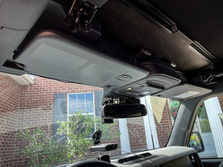 Sun Visor Warning Overlays - 2021+ Bronco / 2024+ Ranger Raptor