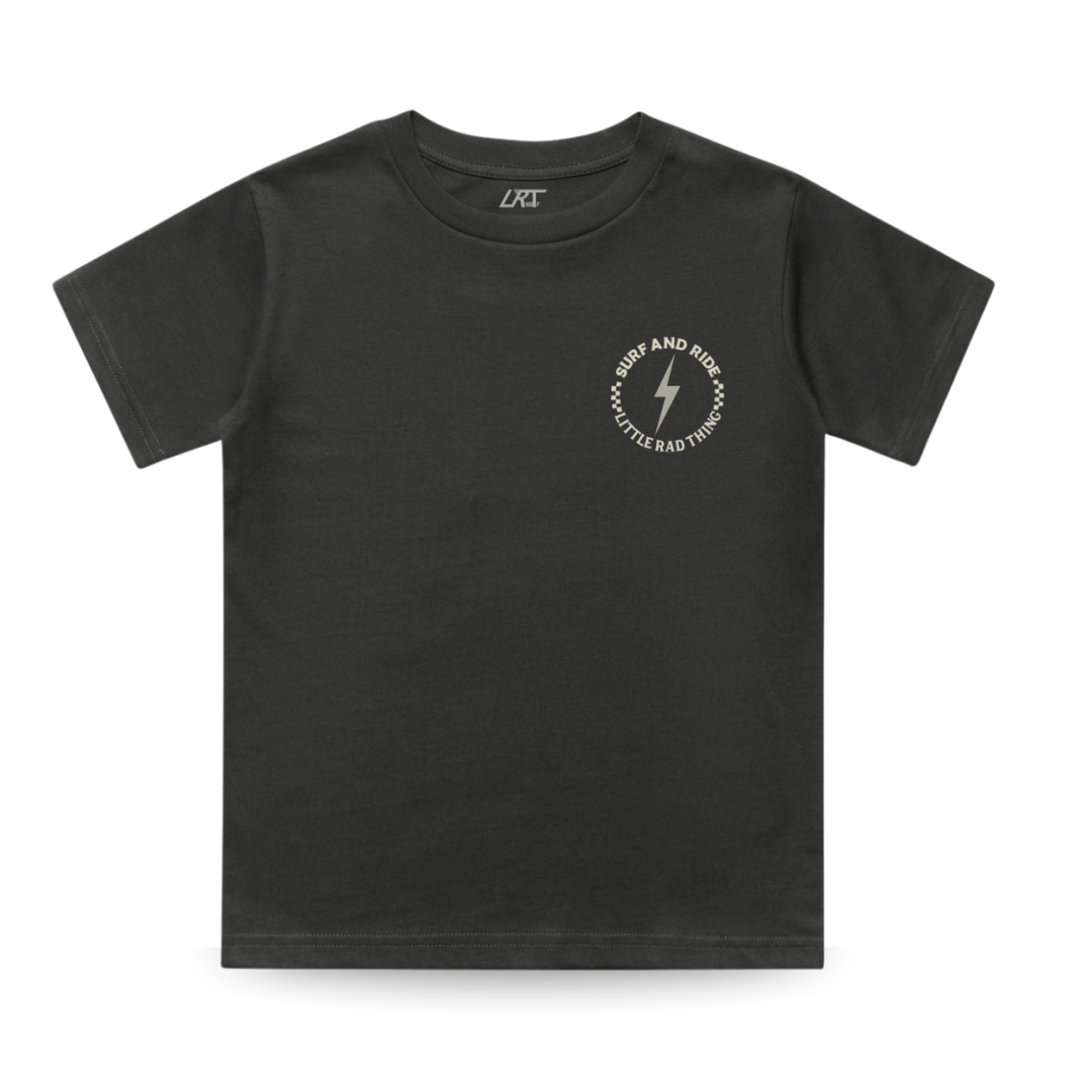 SURF N RIDE TEE - COAL