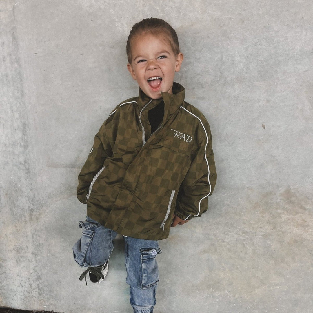 THE STORM RIDER WATERPROOF JACKET - ARMY GREEN