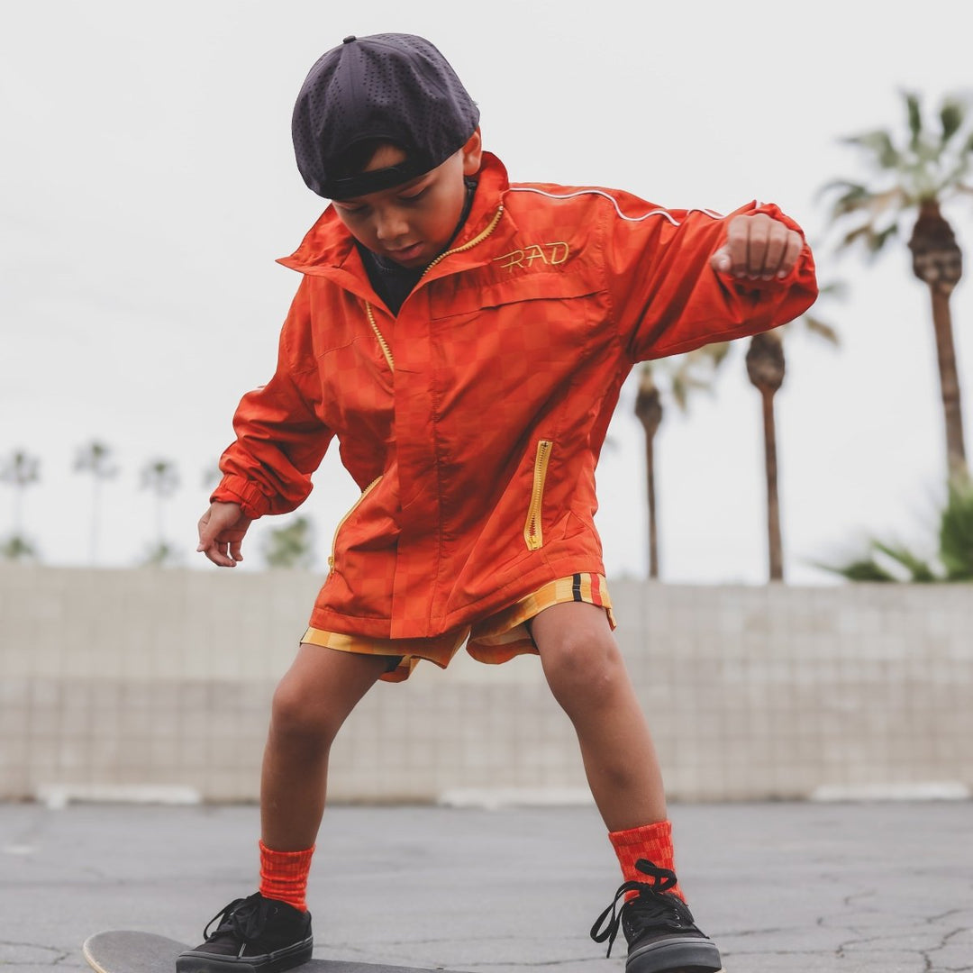 THE STORM RIDER WATERPROOF JACKET - RED