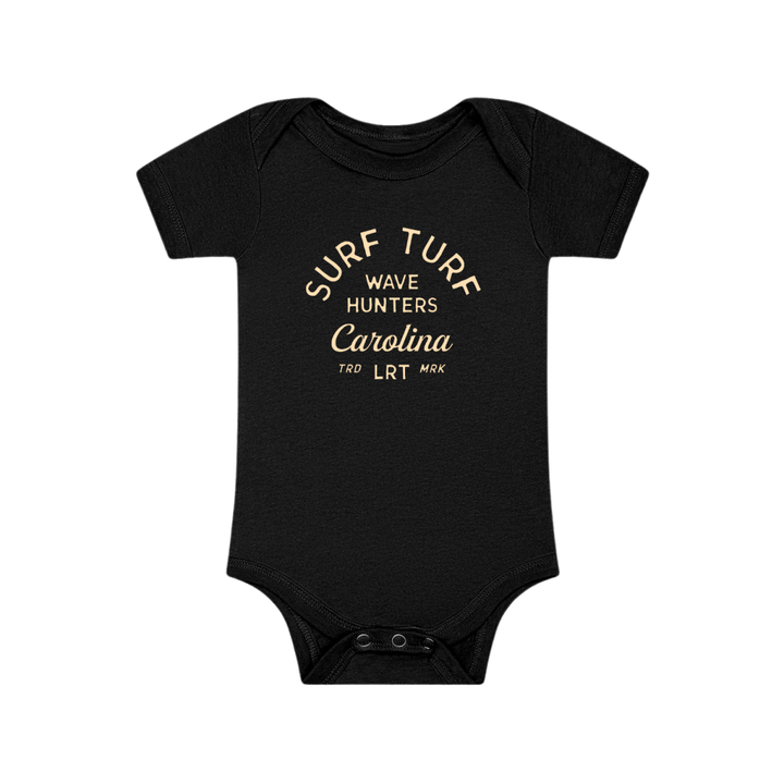 THE WAVE HUNTER ONESIE - BLACK