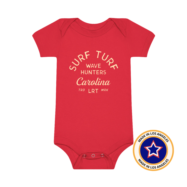 THE WAVE HUNTER ONESIE - RED