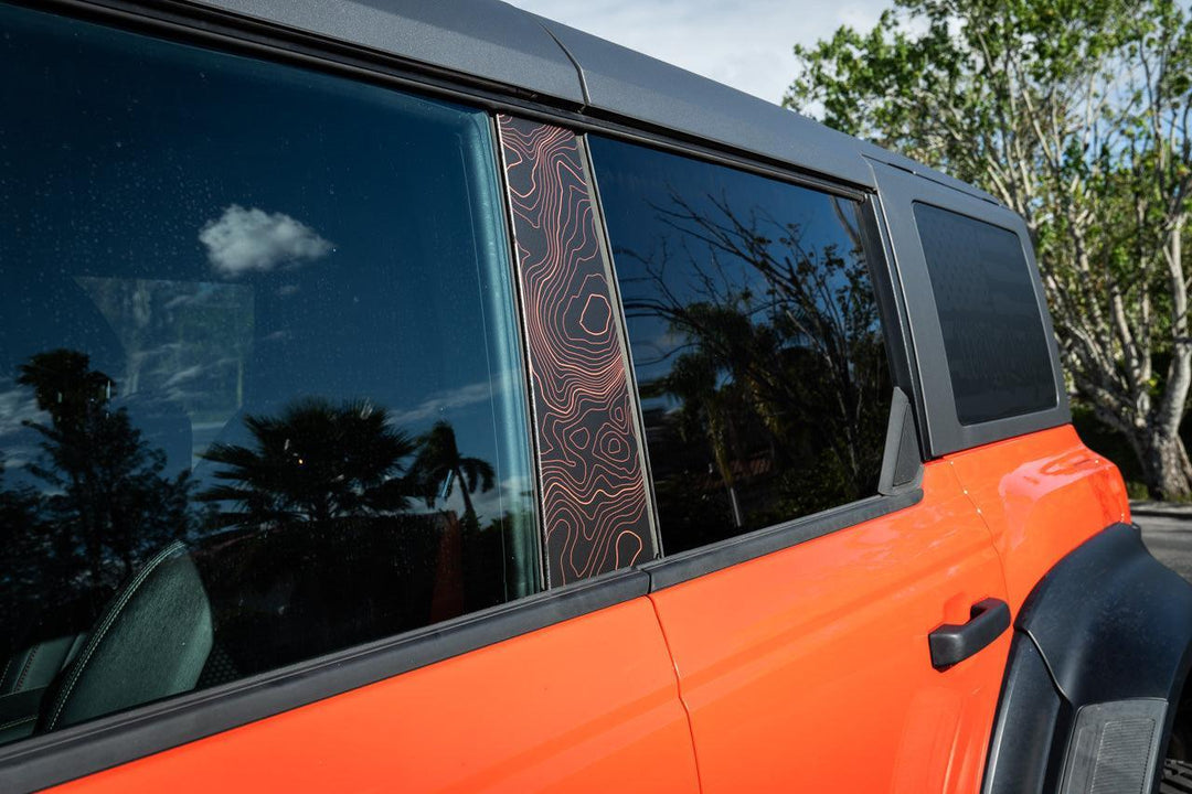 Topo B Pillar Protection Kit - 2021+ Bronco