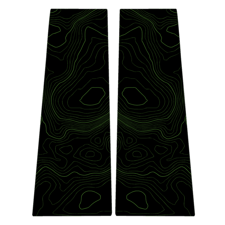 Topographic B Pillar Overlays - 2024+ Ranger