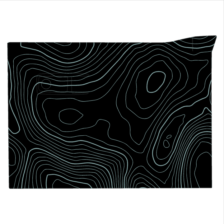 Topo Glovebox Overlay Kit (Printed Series) - 2021+ Bronco