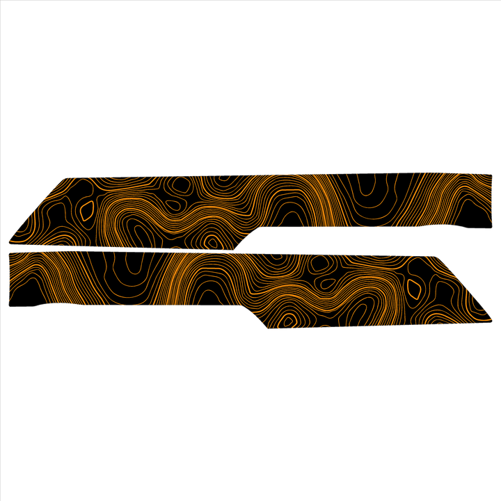 Topo Understeering Panel Overlay (Printed Series) - 2021-2022 Bronco (Type A)