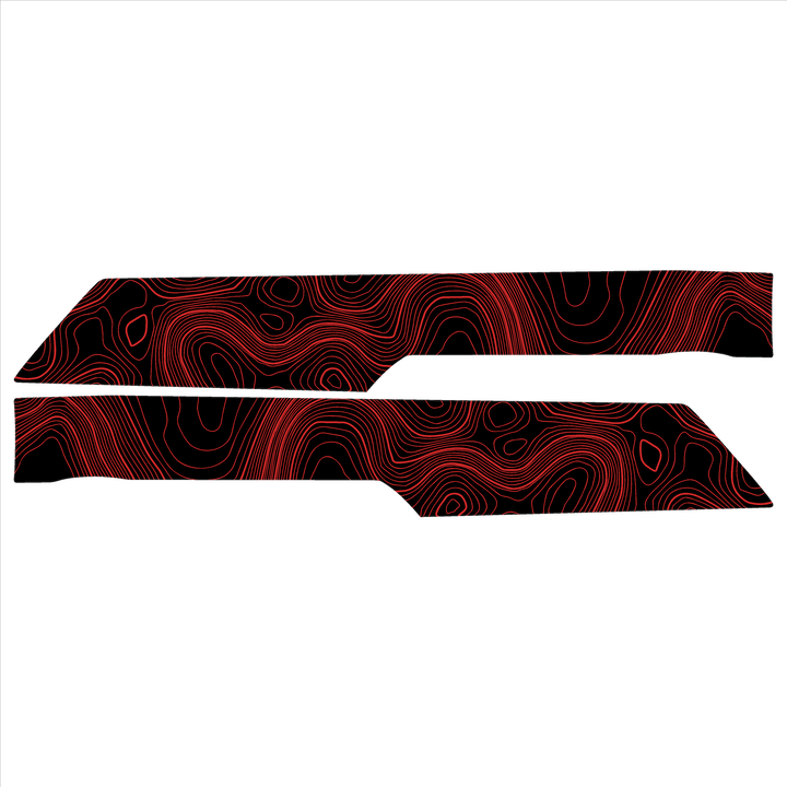 Topo Understeering Panel Overlay (Printed Series) - 2023+ Bronco (Type B)