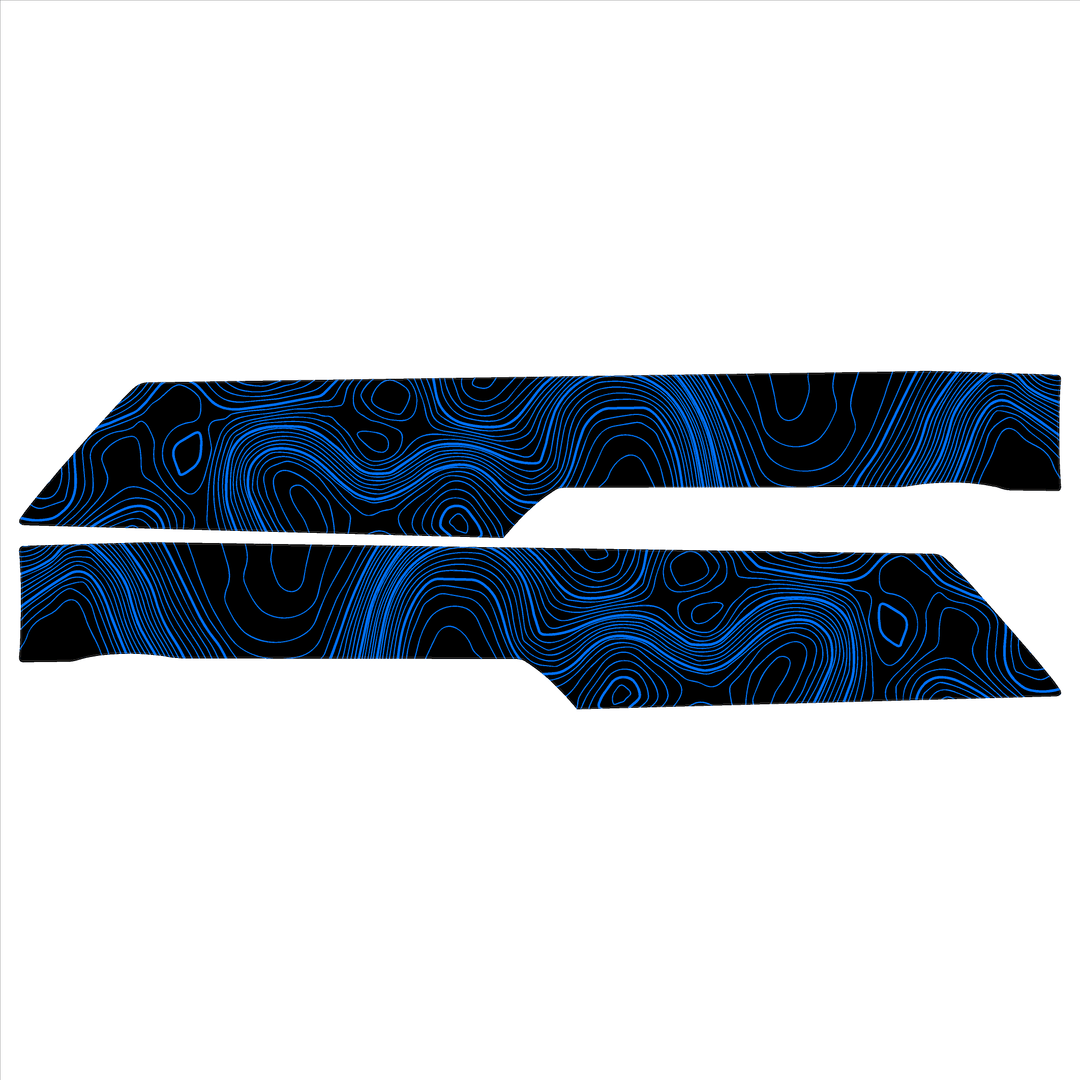 Topo Understeering Panel Overlay (Printed Series) - 2023+ Bronco (Type B)