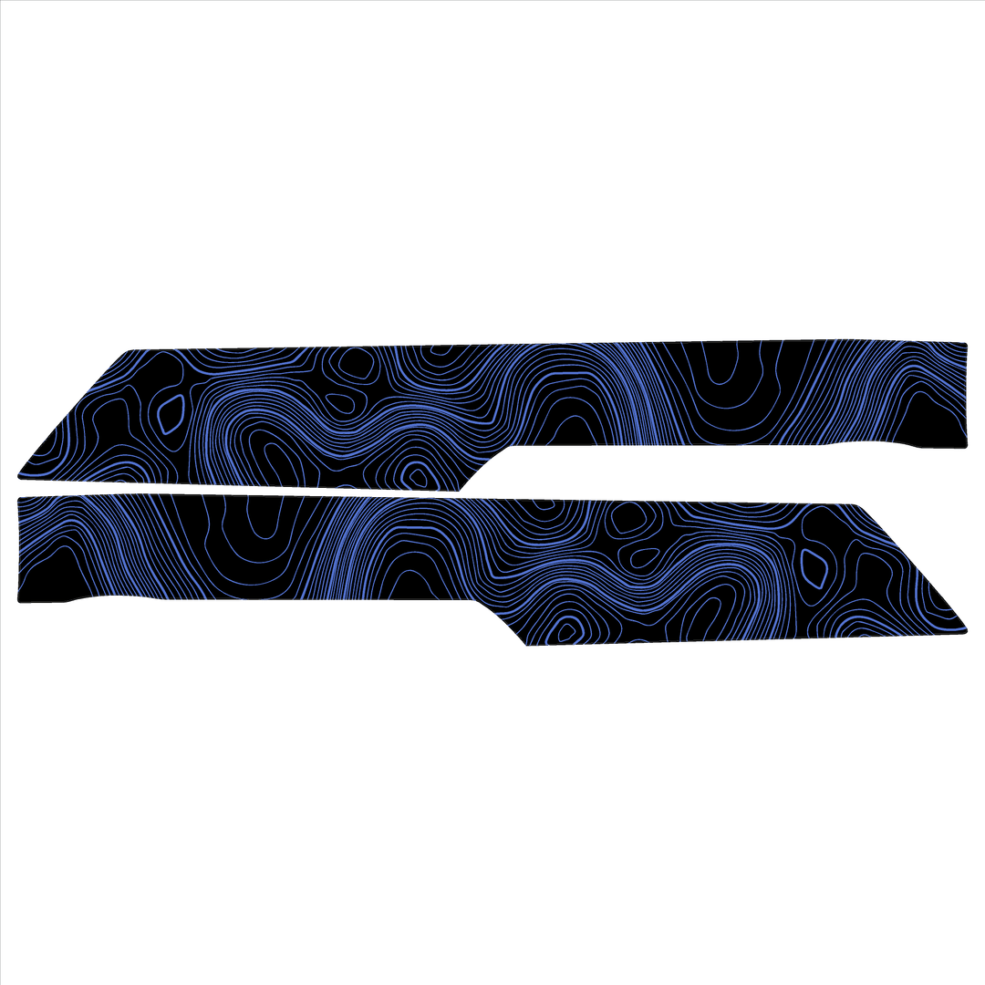 Topo Understeering Panel Overlay (Printed Series) - 2021-2022 Bronco (Type A)