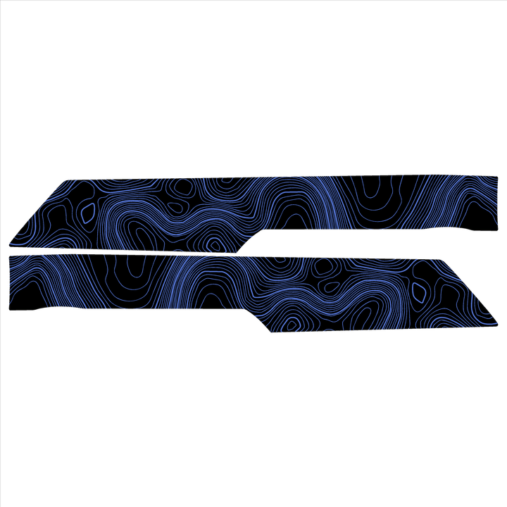 Topo Understeering Panel Overlay (Printed Series) - 2021-2022 Bronco (Type A)