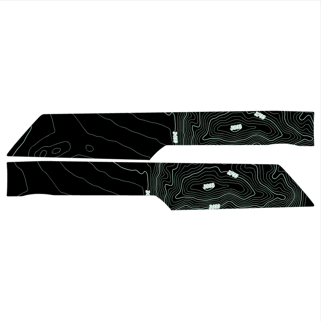 Topo Understeering Panel Overlay (Printed Series) - 2023+ Bronco (Type B)