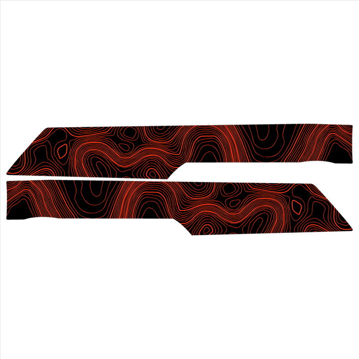 Topo Understeering Panel Overlay (Printed Series) - 2021-2022 Bronco (Type A)