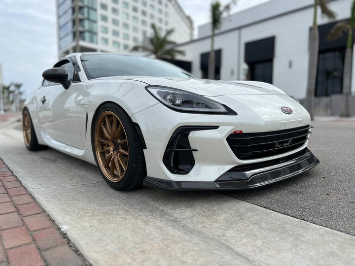 Tow Hook Cover Overlay with "TOW" Logo - 2022 BRZ