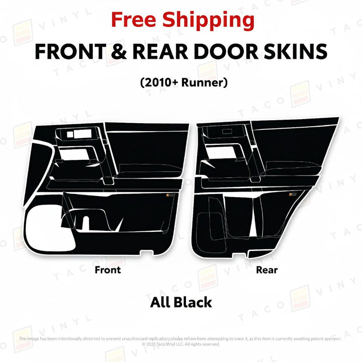 2010-24 4Runner Door Skins