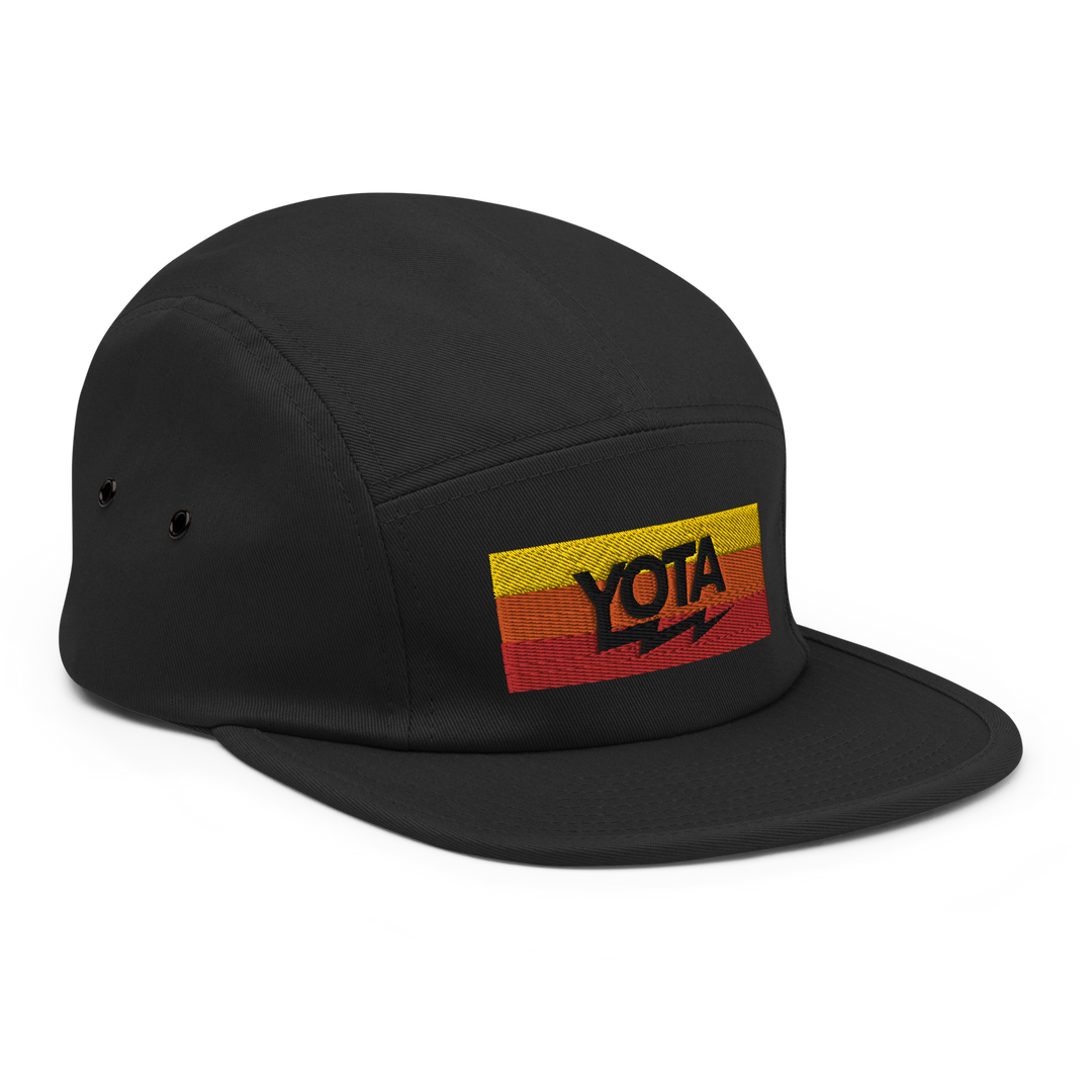 Retro Lightning 5 Panel Camper Hat