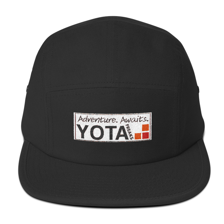 Adventure Awaits 5 Panel Camper Hat