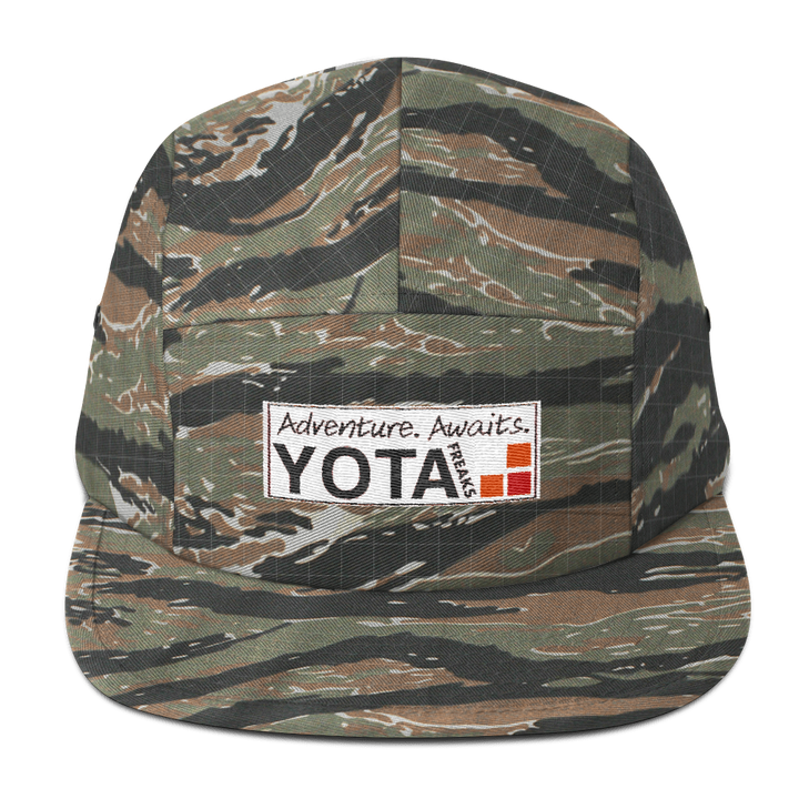 Adventure Awaits 5 Panel Camper Hat