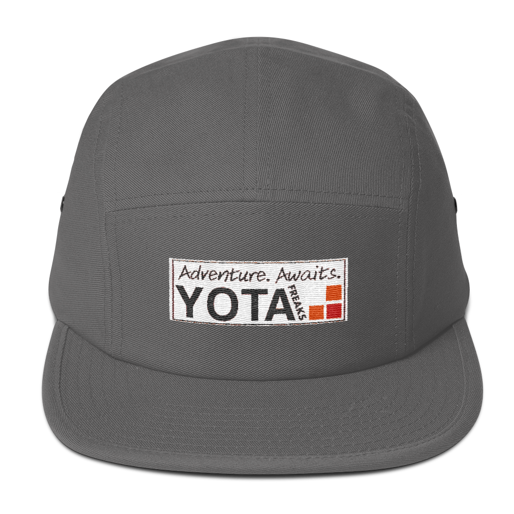 Adventure Awaits 5 Panel Camper Hat