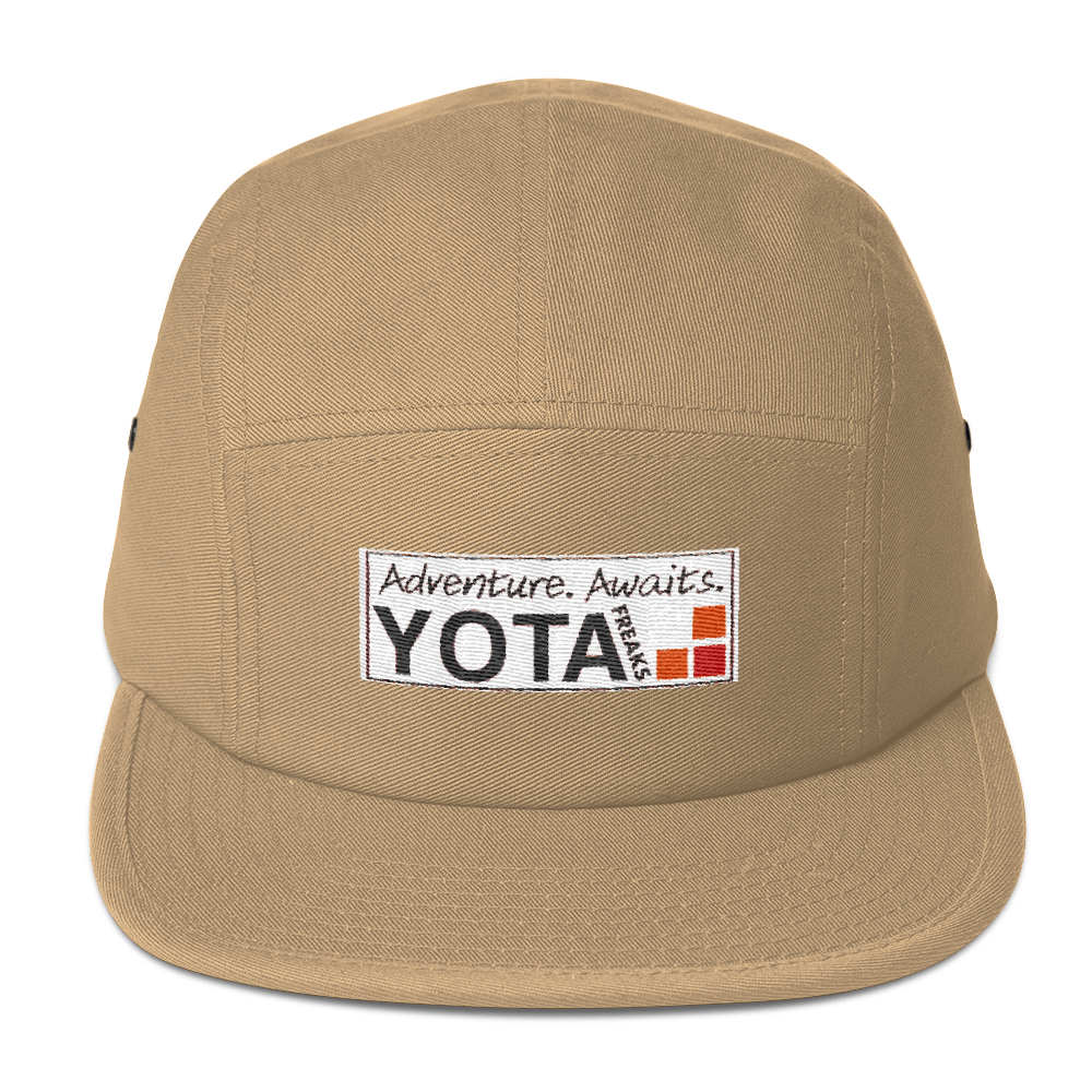 Adventure Awaits 5 Panel Camper Hat