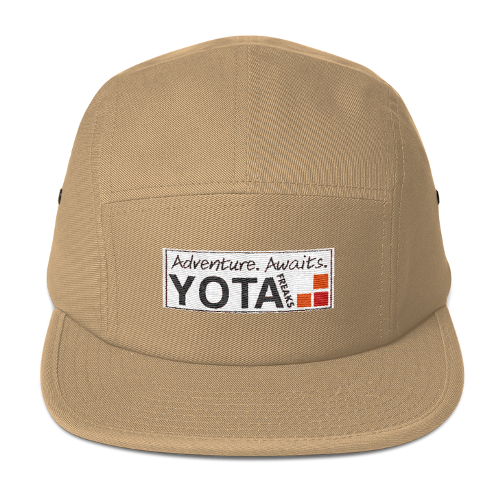 Adventure Awaits 5 Panel Camper Hat
