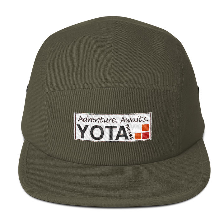 Adventure Awaits 5 Panel Camper Hat
