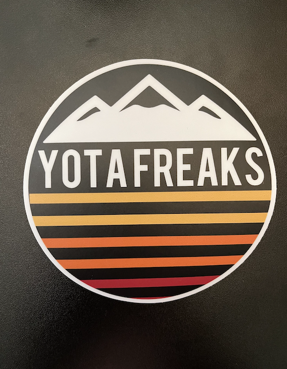 Mtn Roo Sticker Retro Mtn Color Decal – Aloha Overland