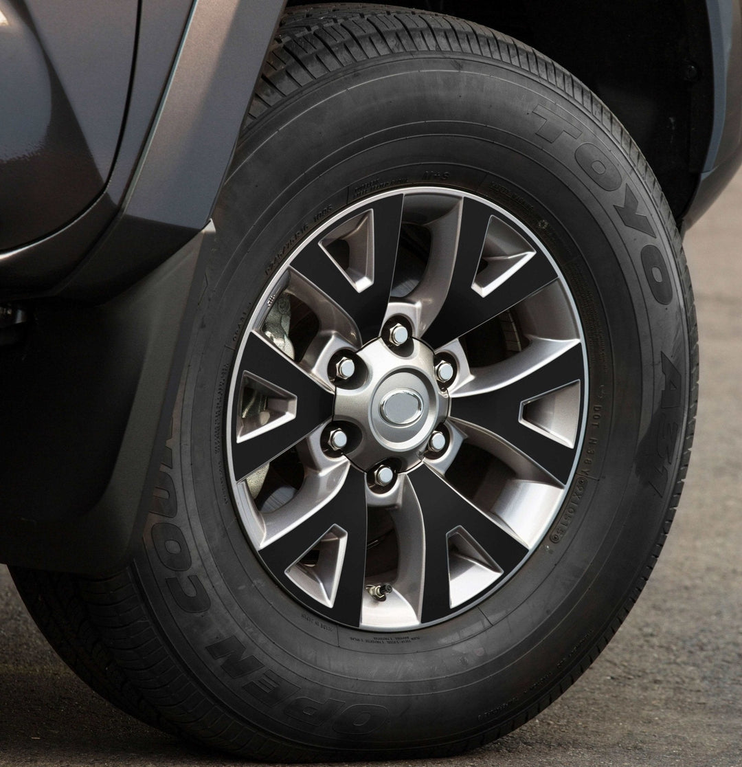 Premium Cast Vinyl Inlay Decals for 2016-2023 Tacoma SR5 Alloy Wheels x4