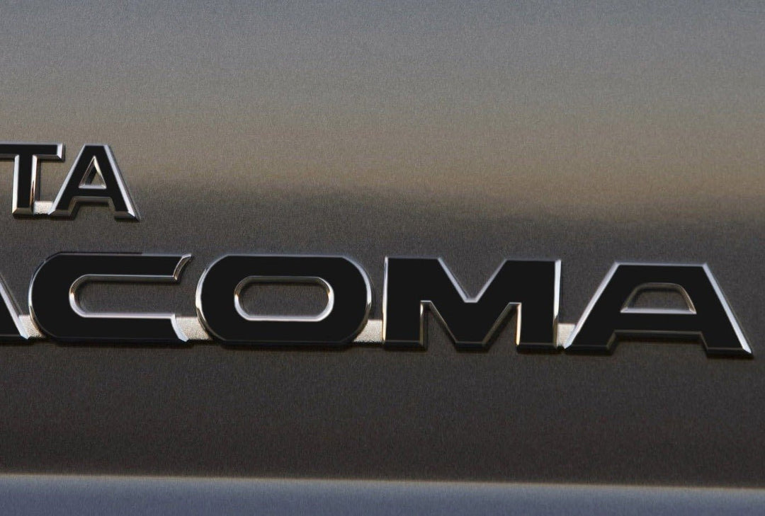 Premium Cast Vinyl Letter Decals for 2005-2015 Tacoma Door and Tailgate Emblems