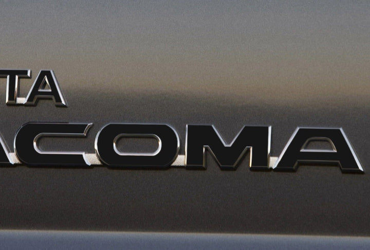 Premium Cast Vinyl Letter Decals for 2005-2015 Tacoma Door and Tailgate Emblems