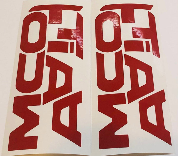 Premium Cast Vinyl Letter Decals for 2005-2015 Tacoma Door Sill Protectors x2