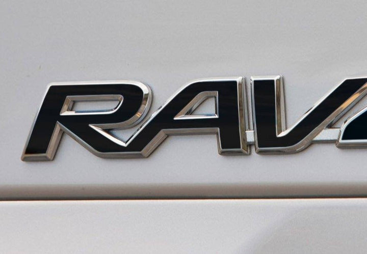 Premium Cast Vinyl Letter Decals for 2013-2023 RAV4 Rear Door